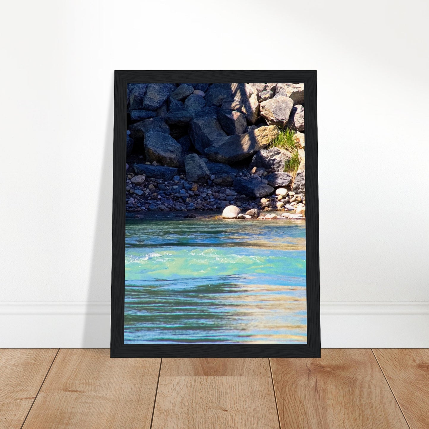 Rapids - Wooden Framed Poster