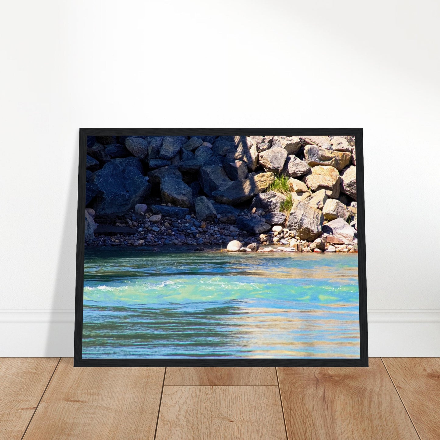 Rapids - Wooden Framed Poster