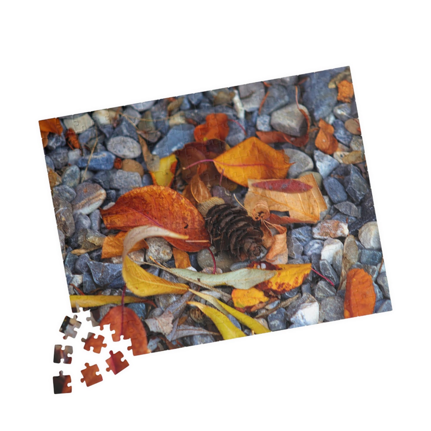 Leaves On Rocks - Puzzle