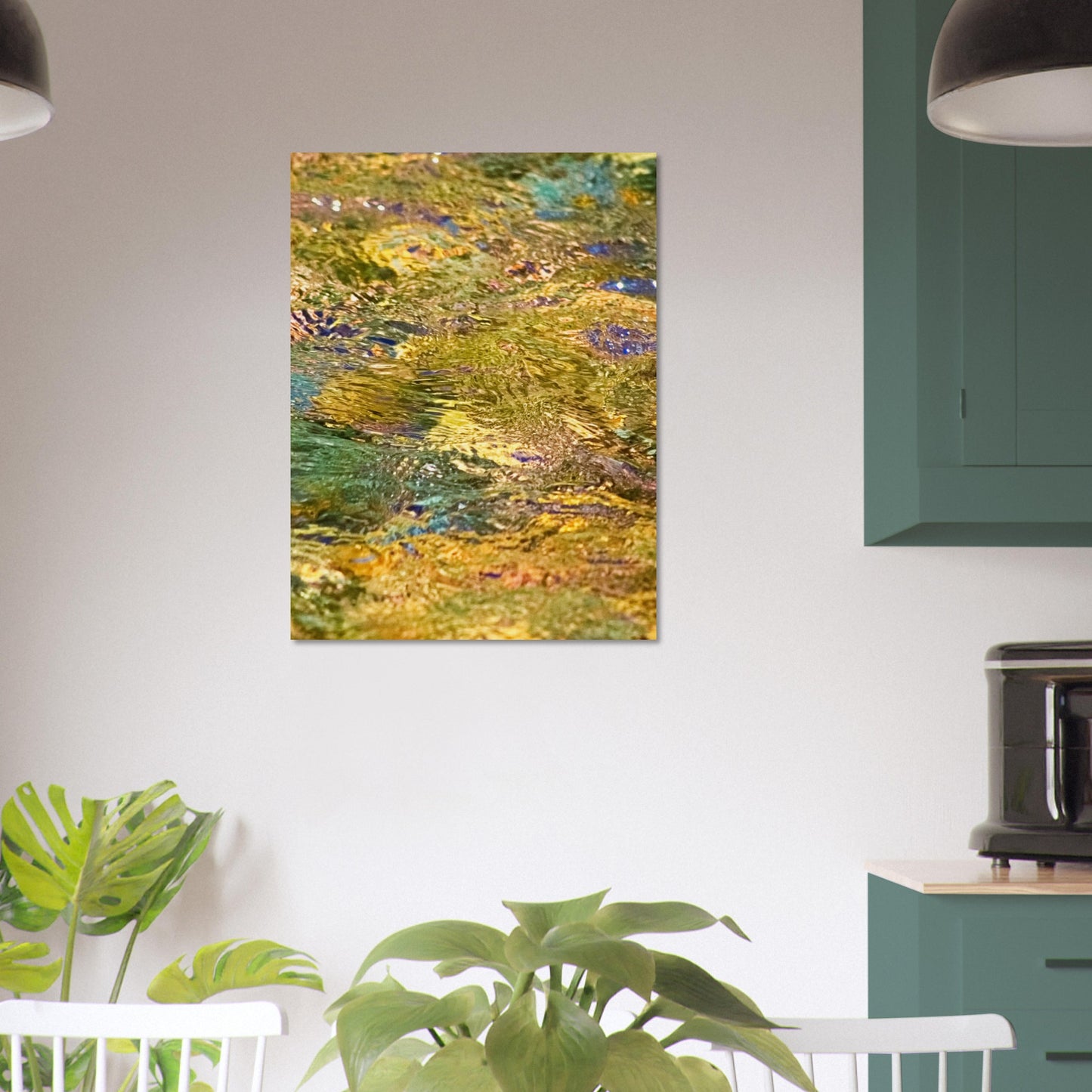 Rocks In Mountain Stream - Wood Prints