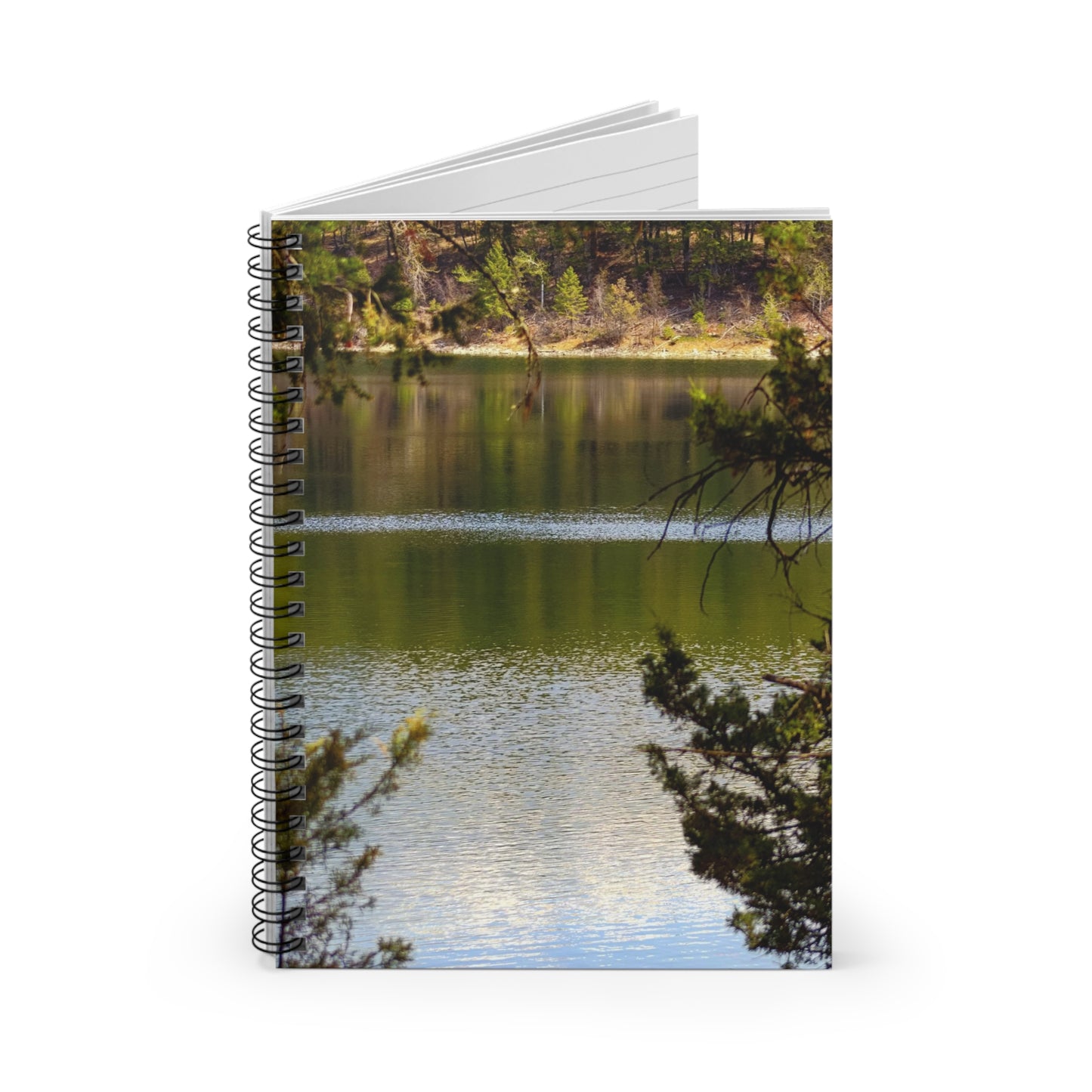 Mountain Lake - Spiral Notebook