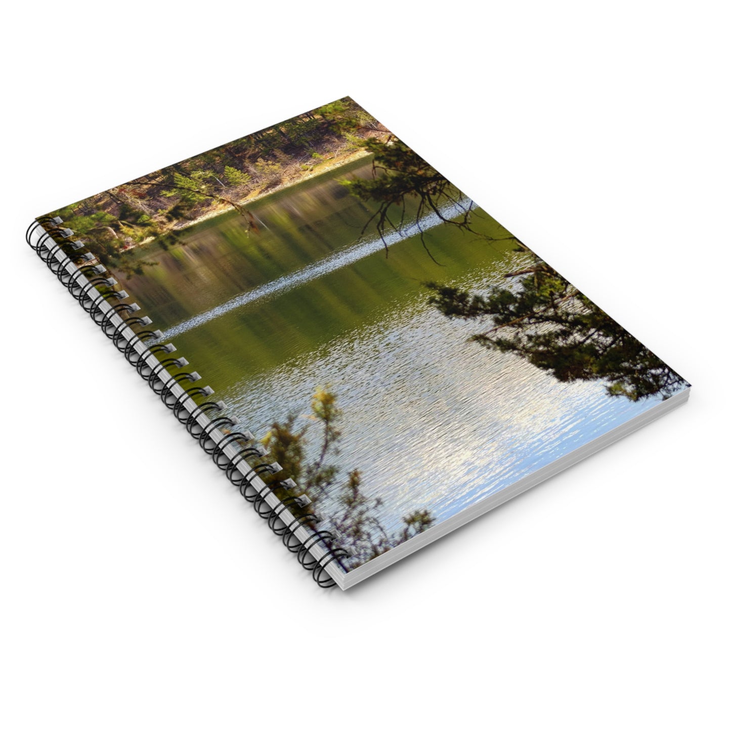 Mountain Lake - Spiral Notebook