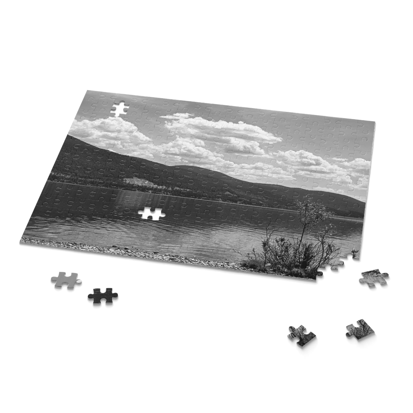 Edge of Mountain Lake - Puzzle