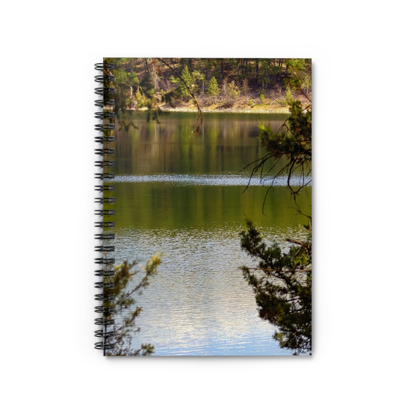 Mountain Lake - Spiral Notebook