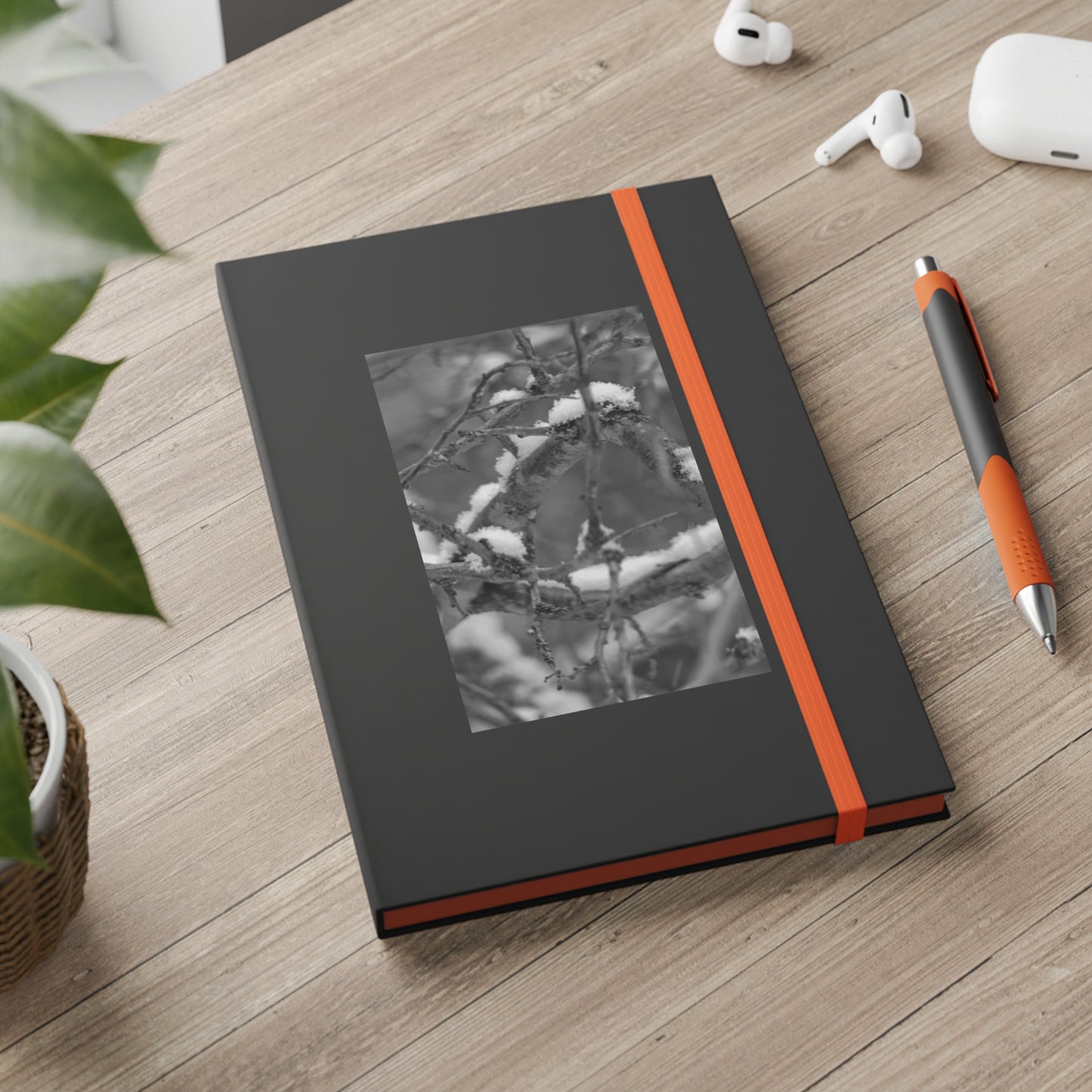 Winter Branches - Hardcover Notebook