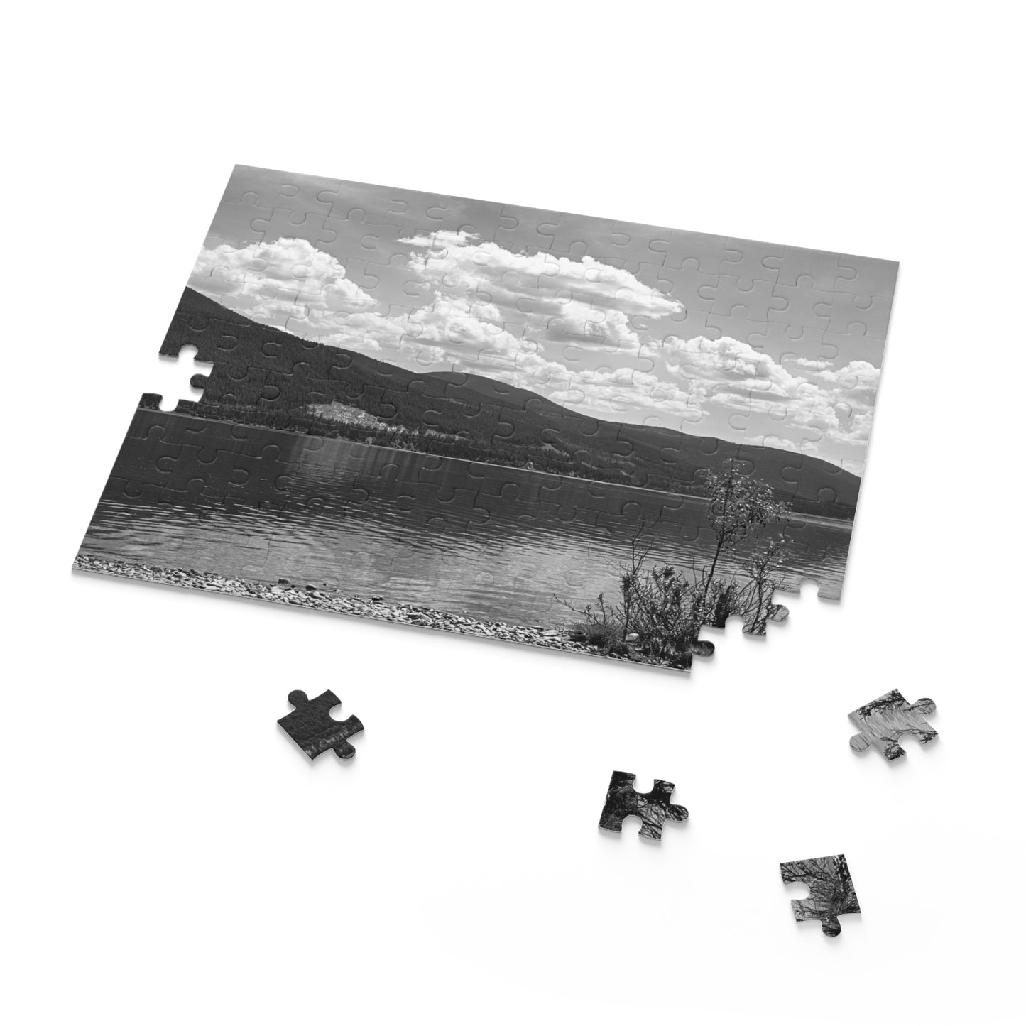 Edge of Mountain Lake - Puzzle