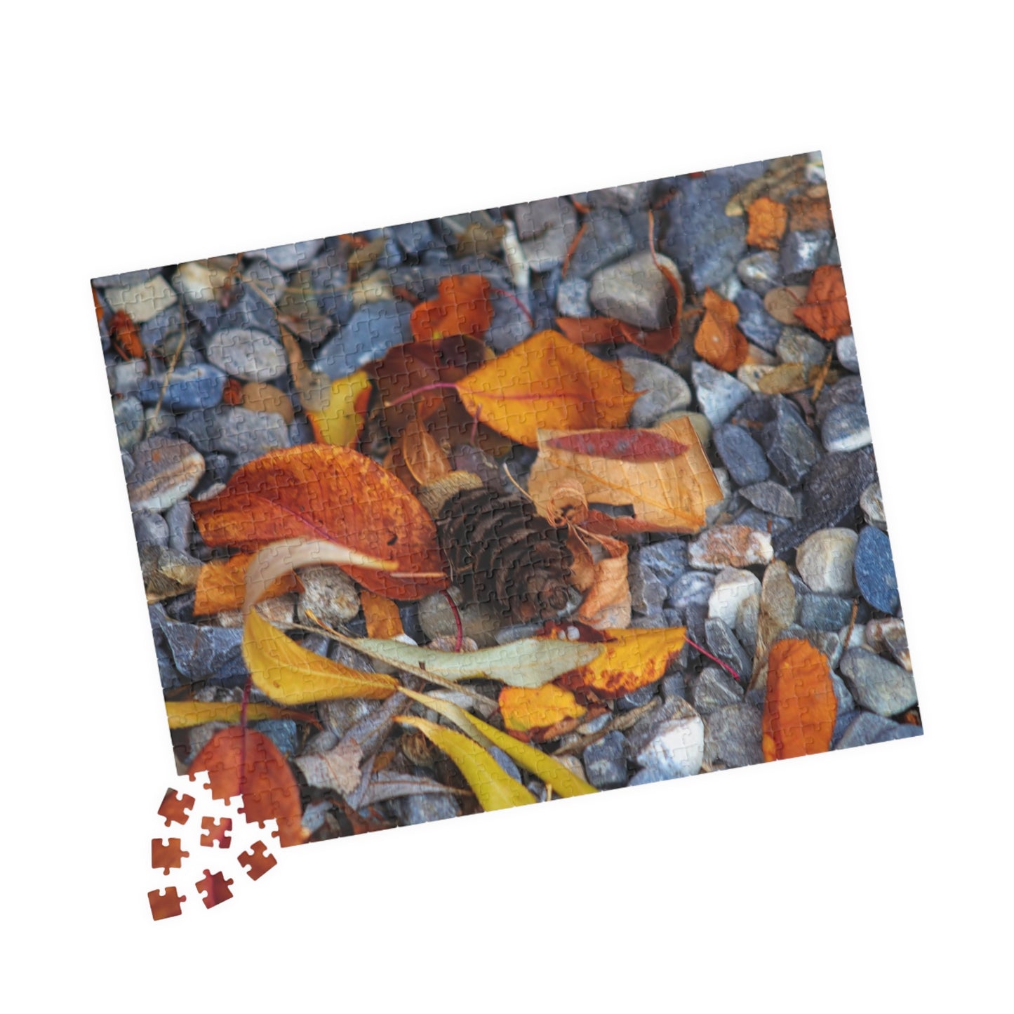 Leaves On Rocks - Puzzle