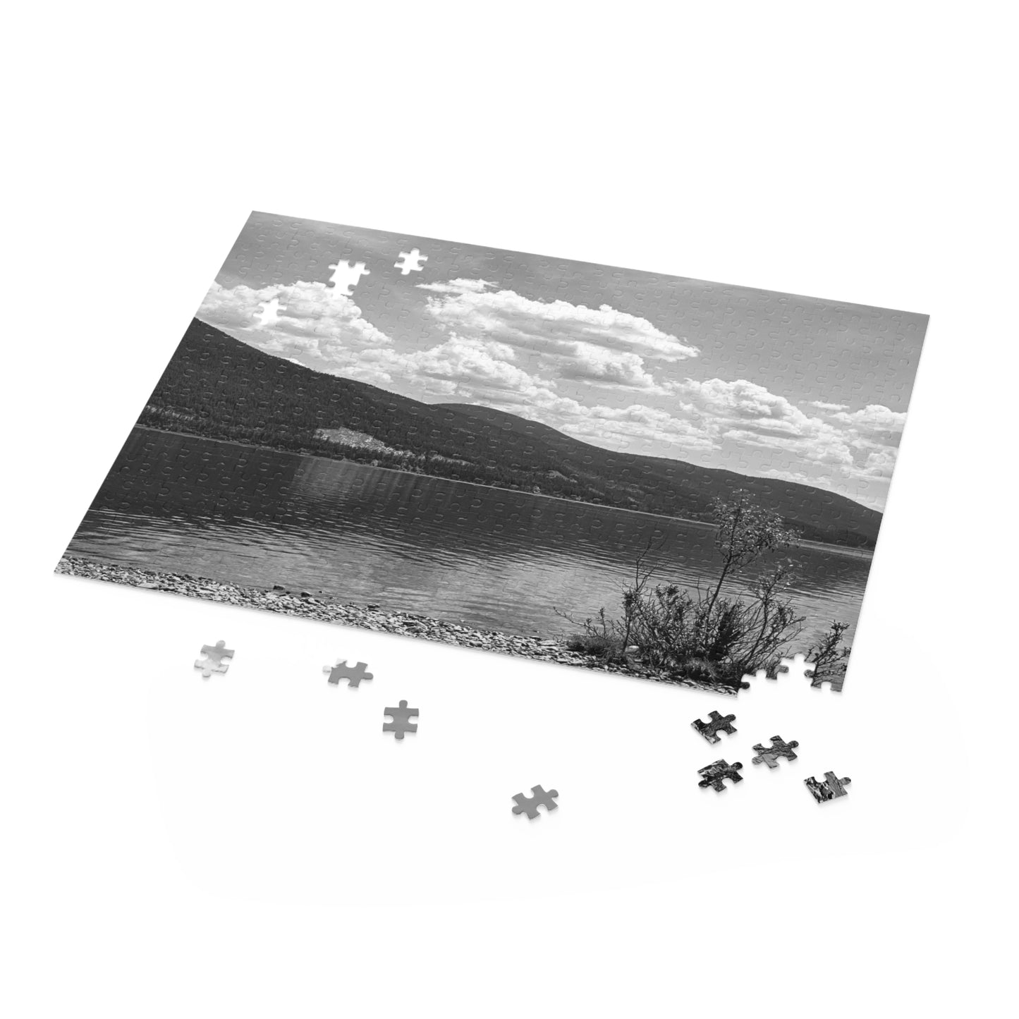 Edge of Mountain Lake - Puzzle