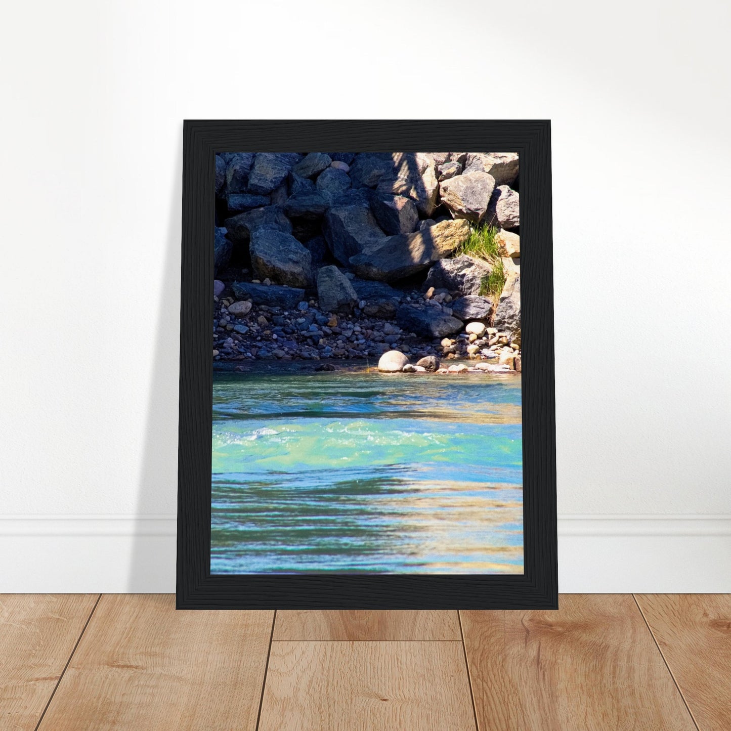 Rapids - Wooden Framed Poster