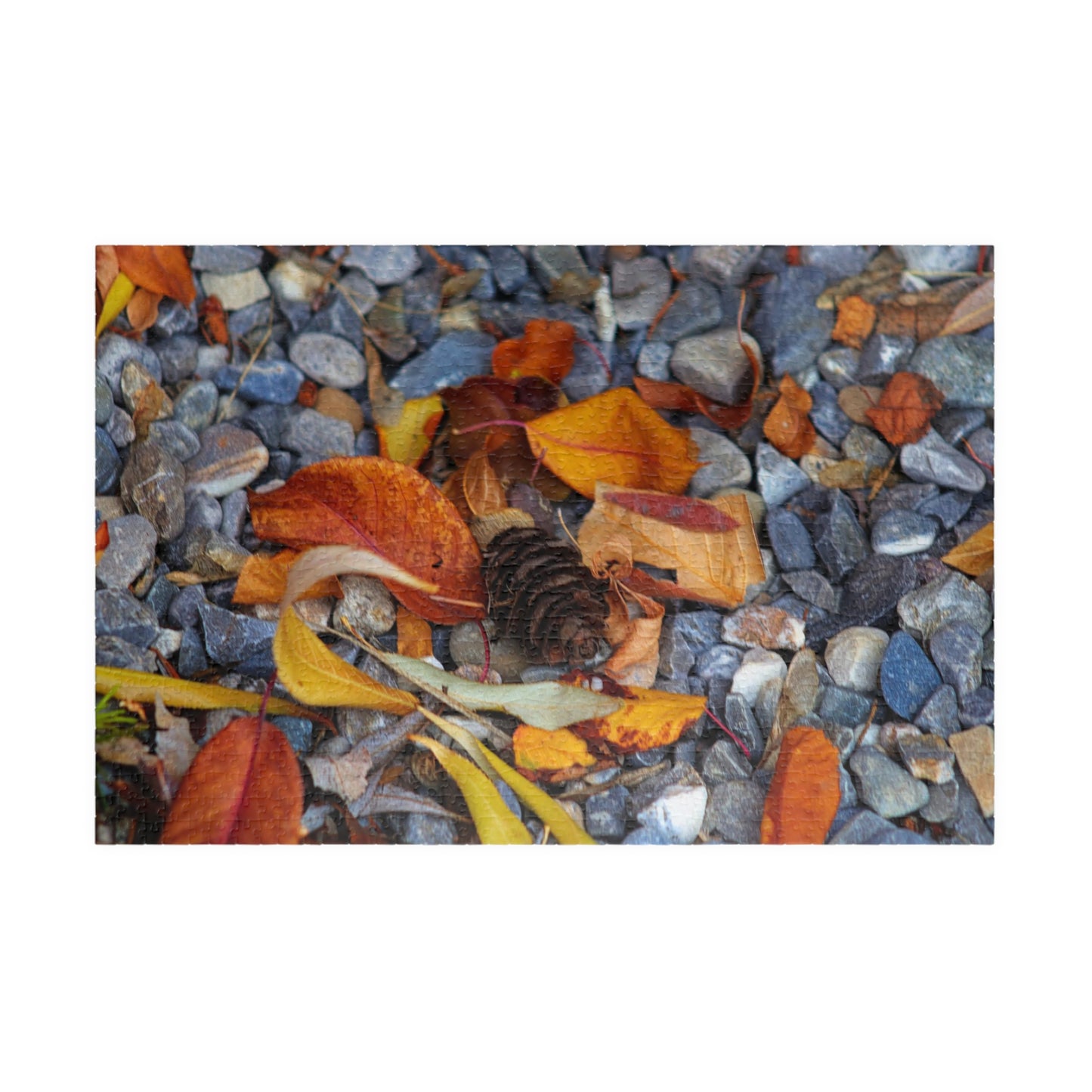 Leaves On Rocks - Puzzle