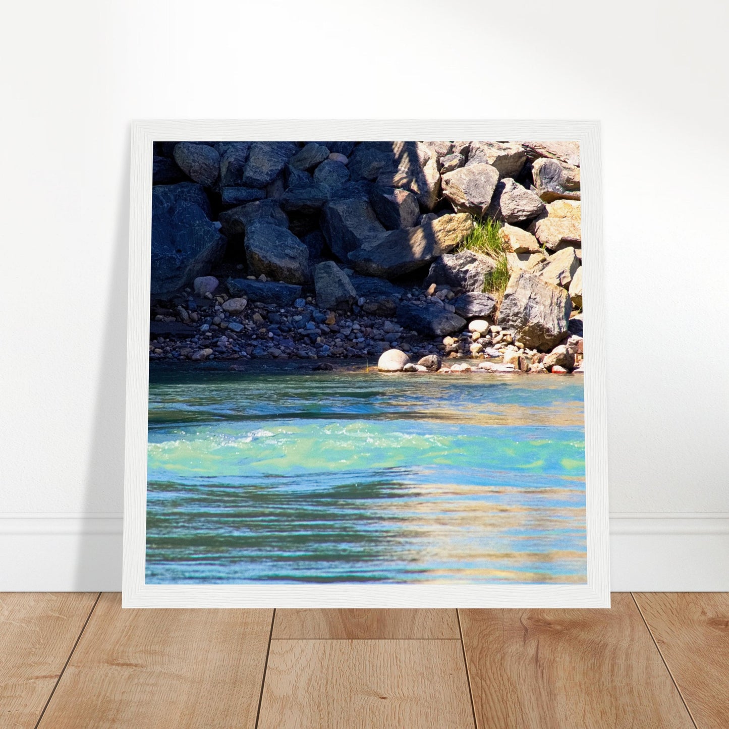 Rapids - Wooden Framed Poster