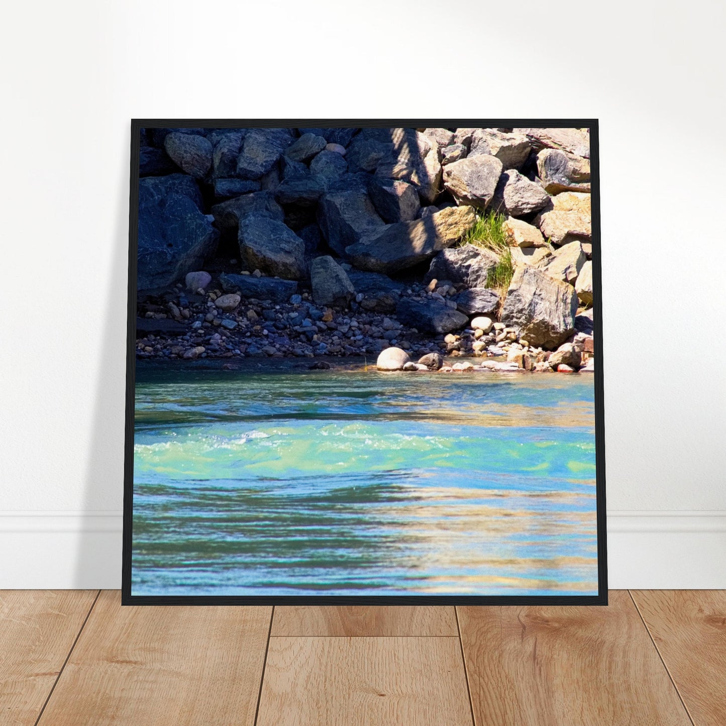 Rapids - Wooden Framed Poster