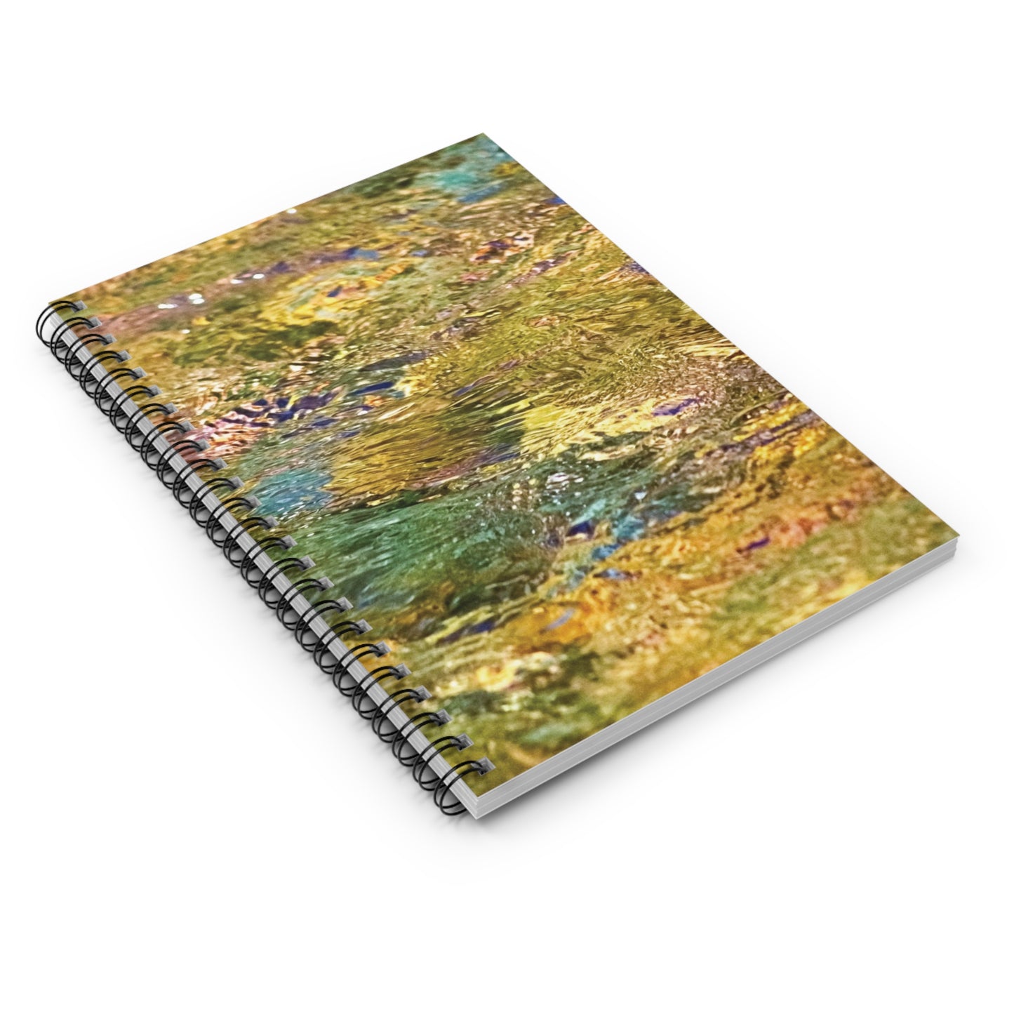 Rocks In Mountain Stream - Spiral Notebook