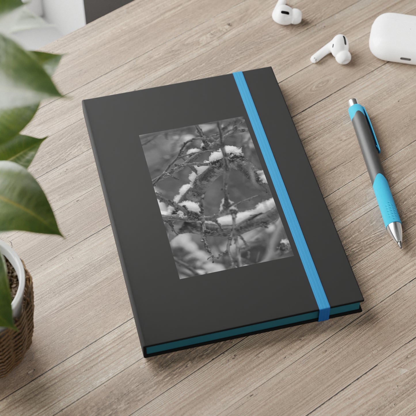 Winter Branches - Hardcover Notebook