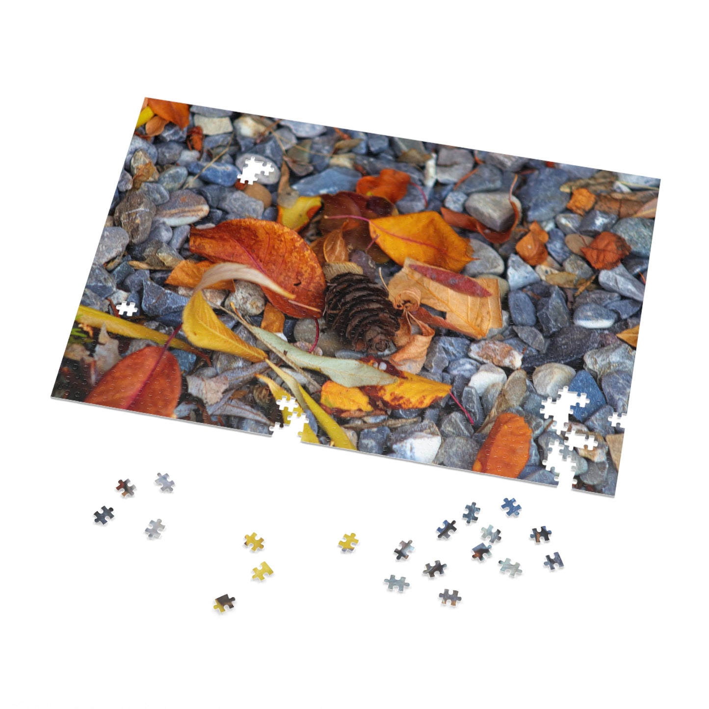 Leaves On Rocks - Puzzle