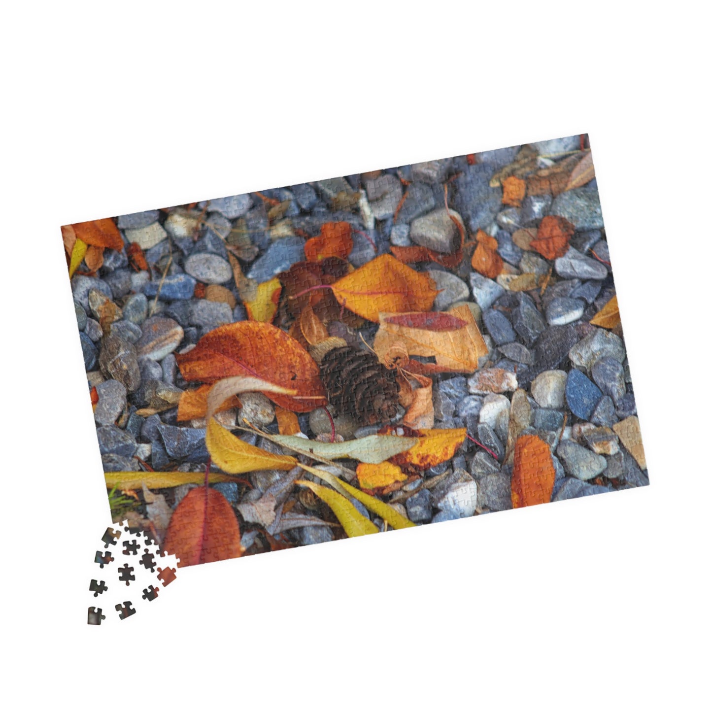 Leaves On Rocks - Puzzle