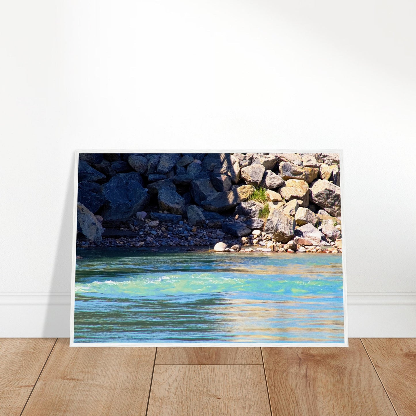 Rapids - Wooden Framed Poster