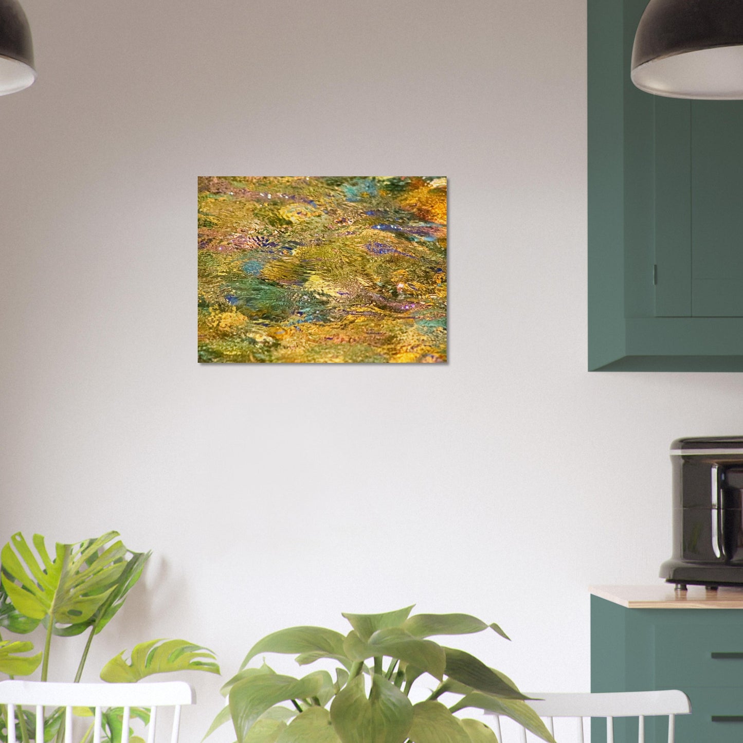 Rocks In Mountain Stream - Wood Prints