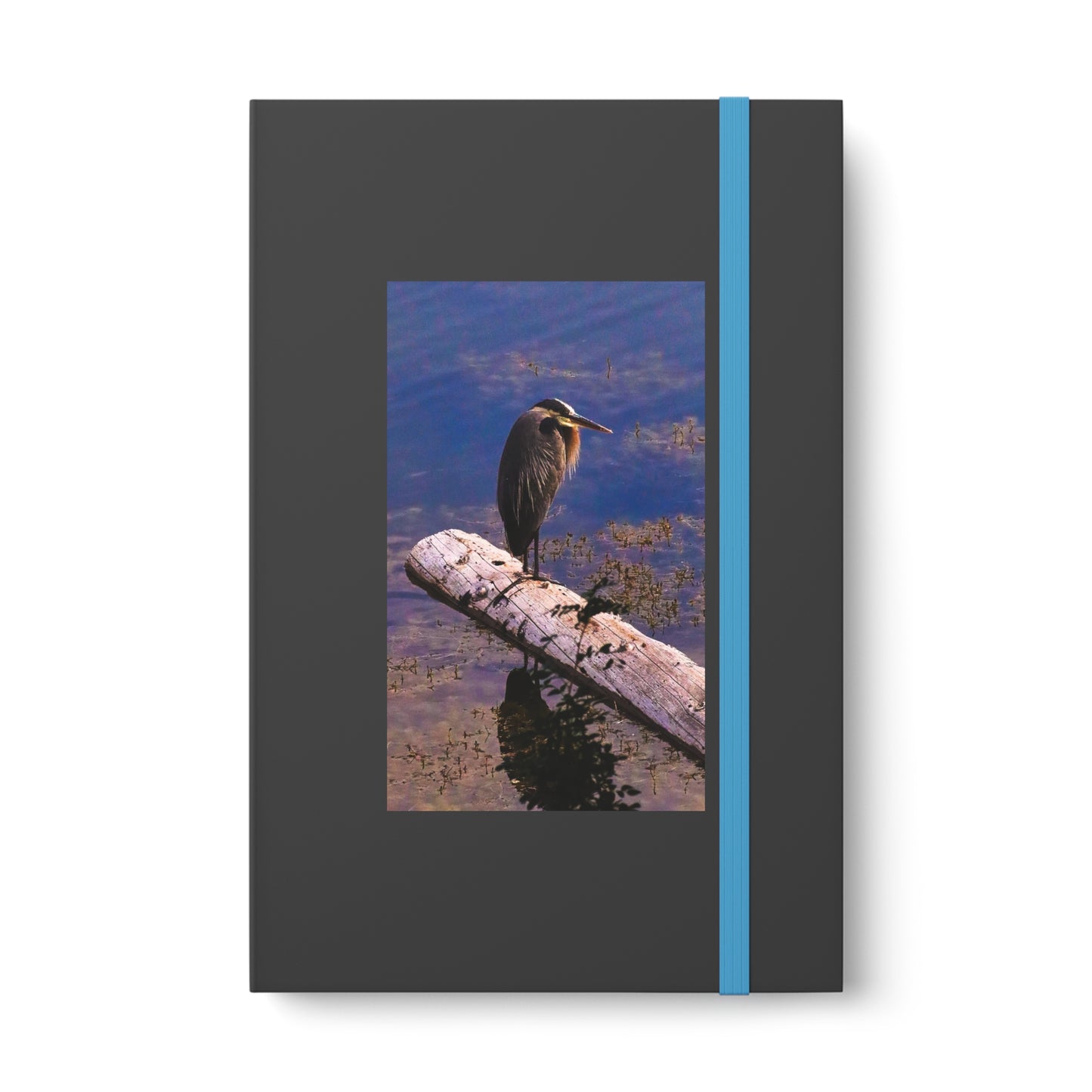 Heron - Hardcover Notebook