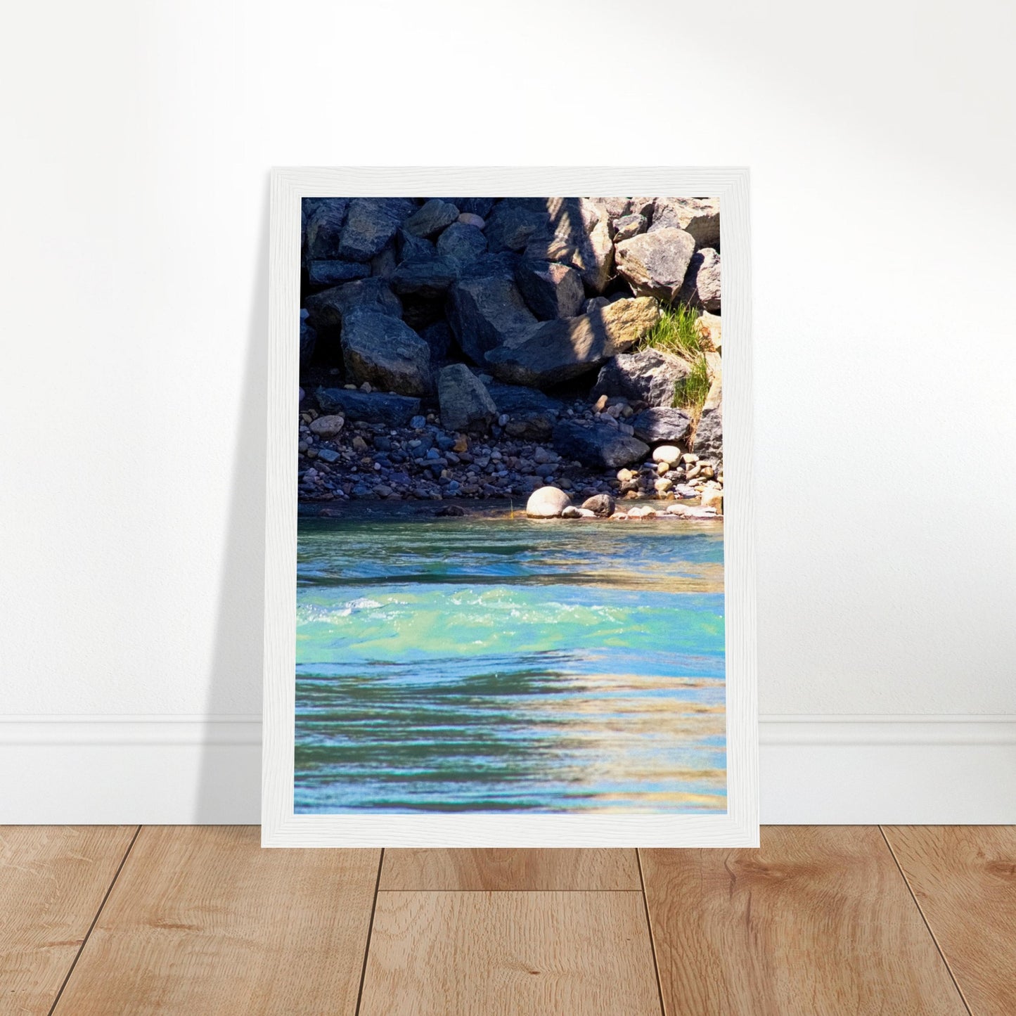 Rapids - Wooden Framed Poster