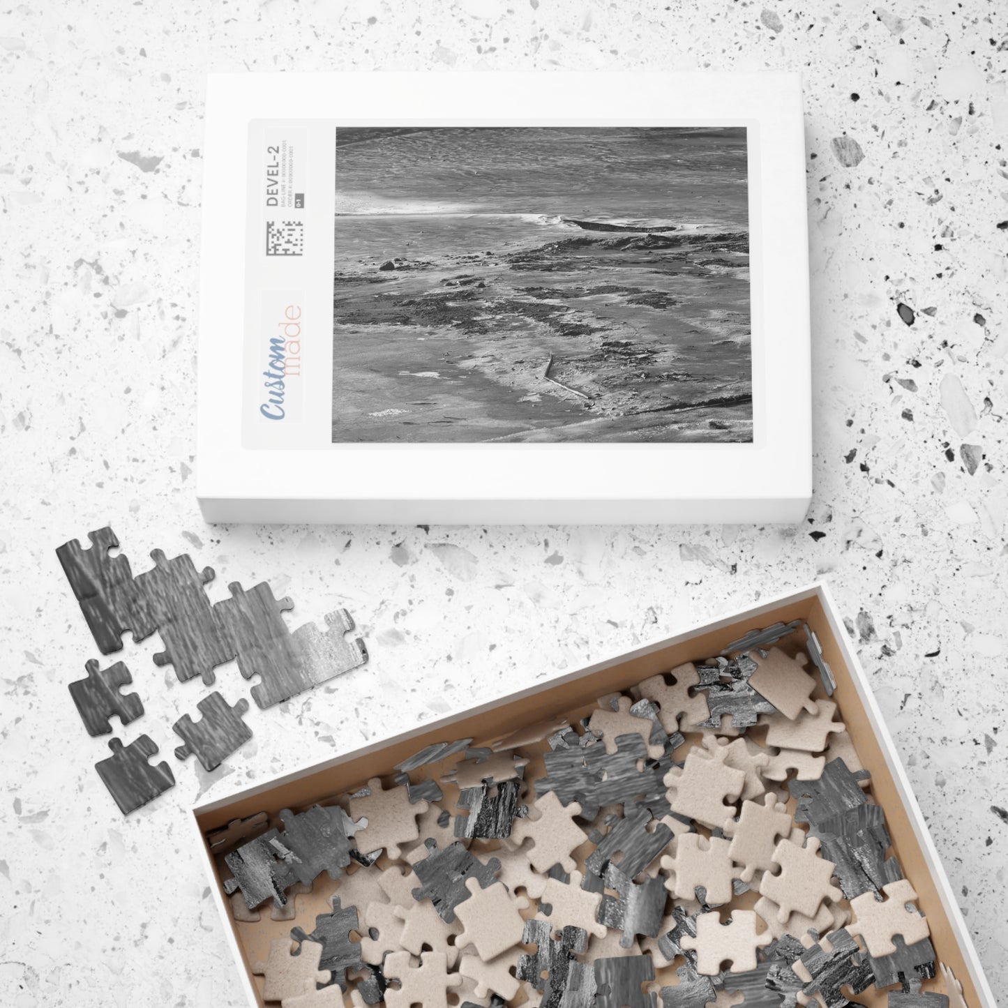 Winter beach - Puzzle