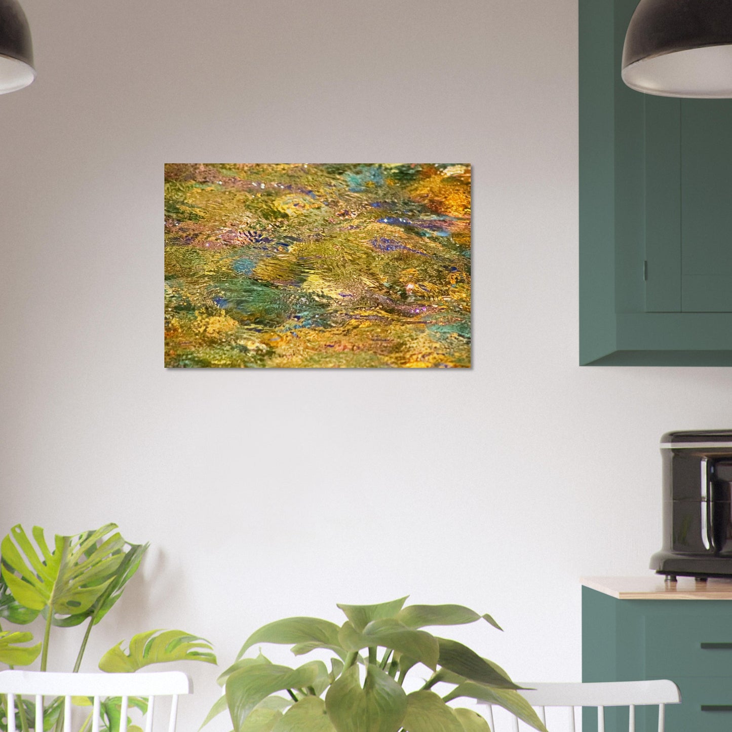 Rocks In Mountain Stream - Wood Prints