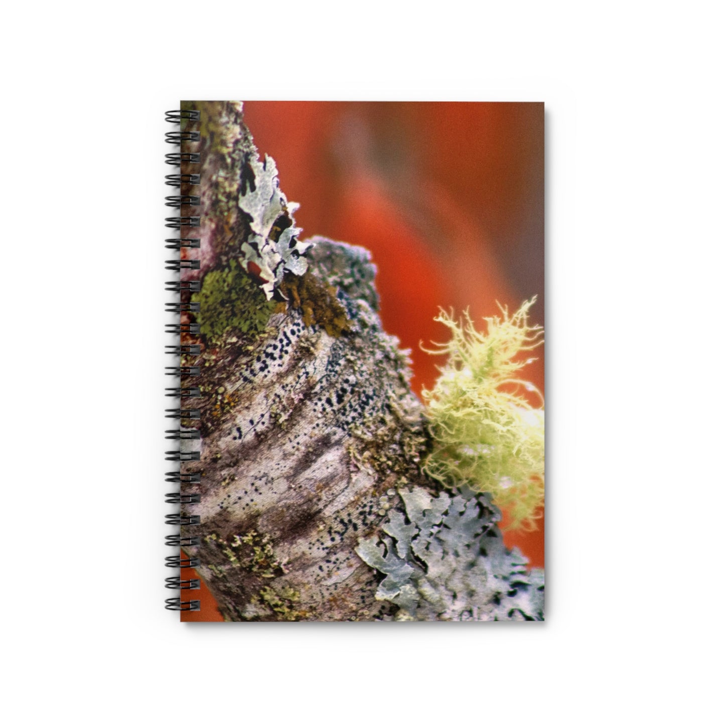 Moss On Branch - Spiral Notebook