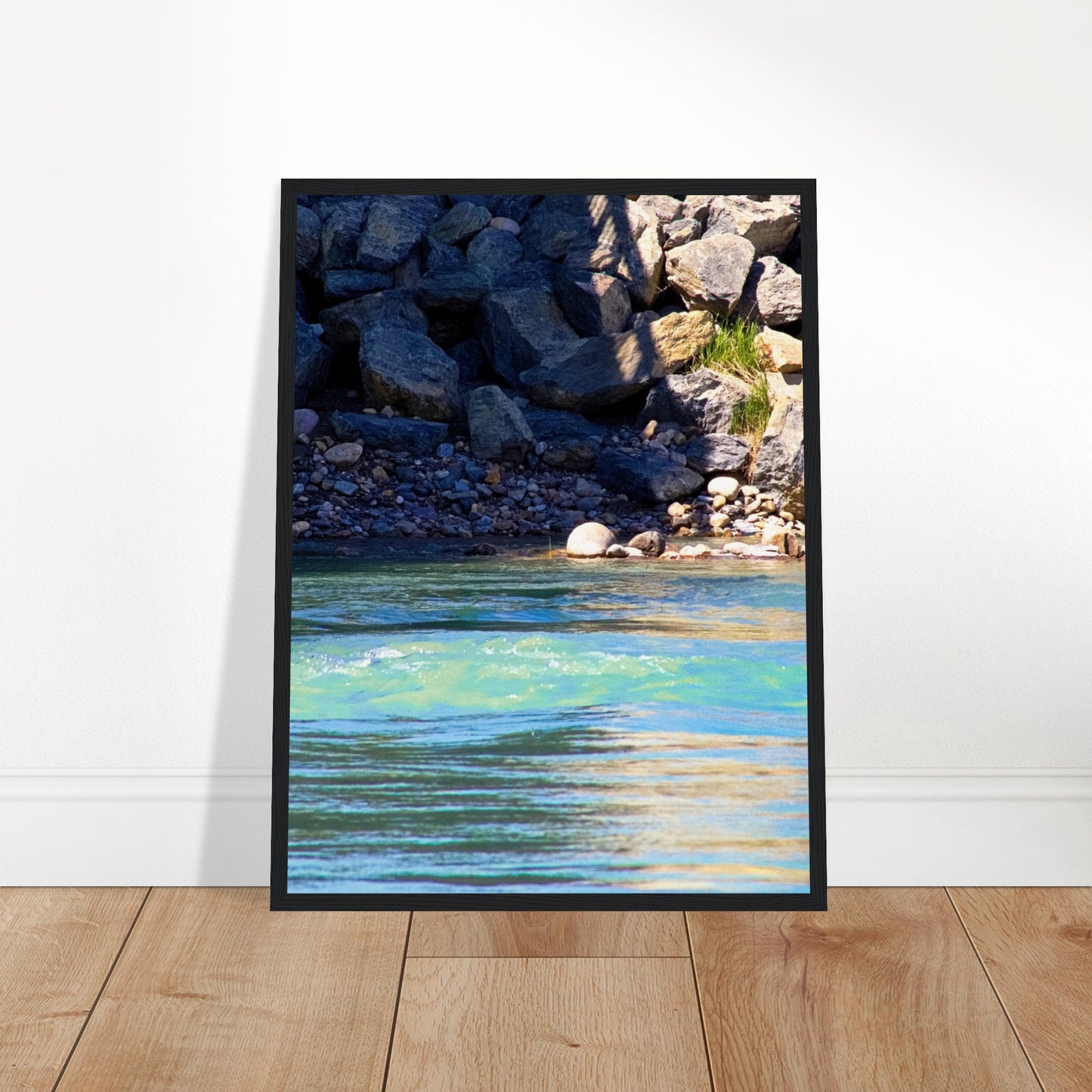 Rapids - Wooden Framed Poster