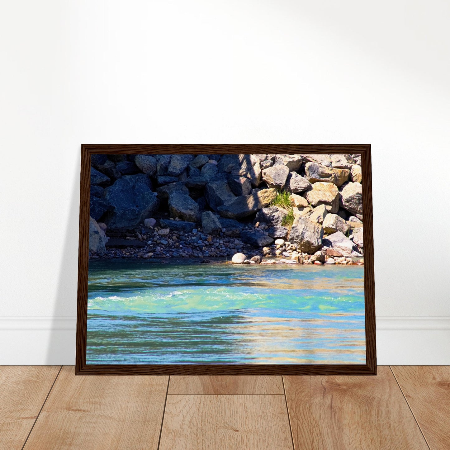 Rapids - Wooden Framed Poster