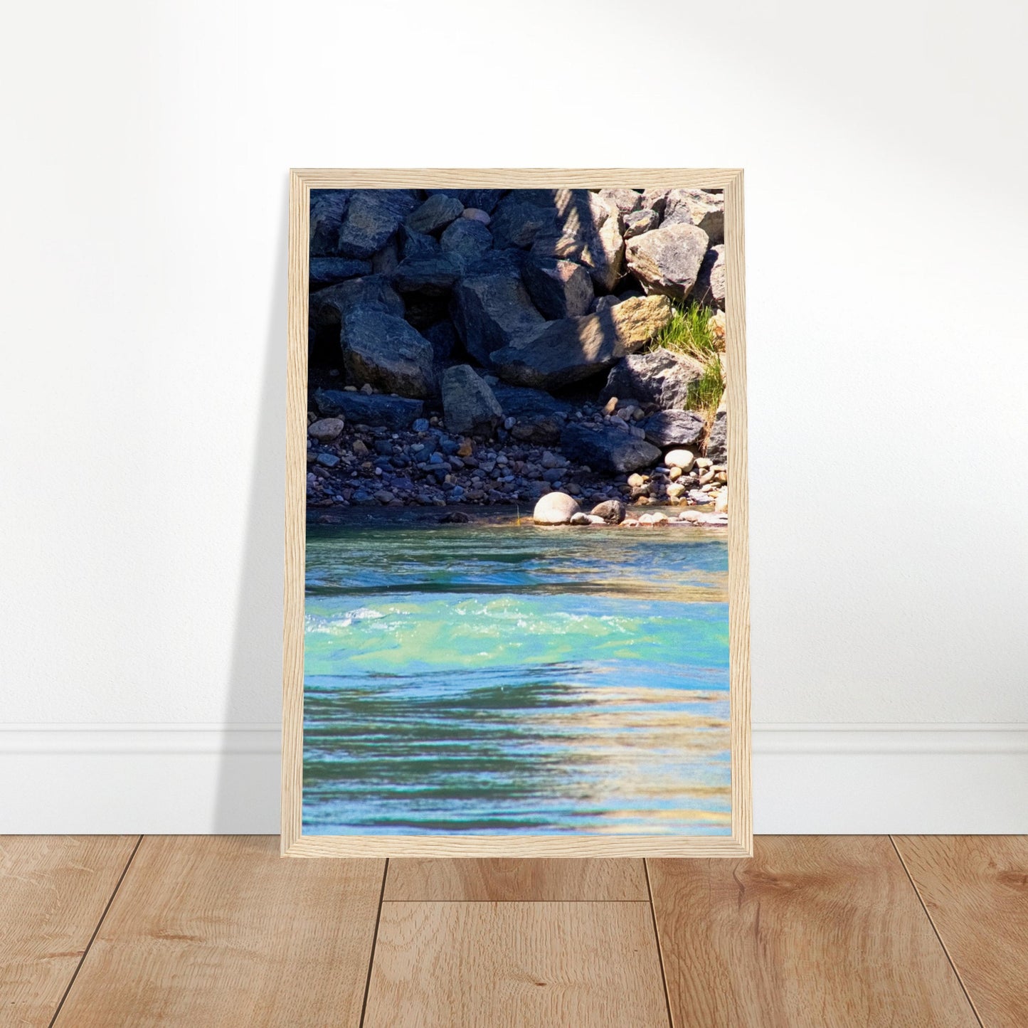 Rapids - Wooden Framed Poster