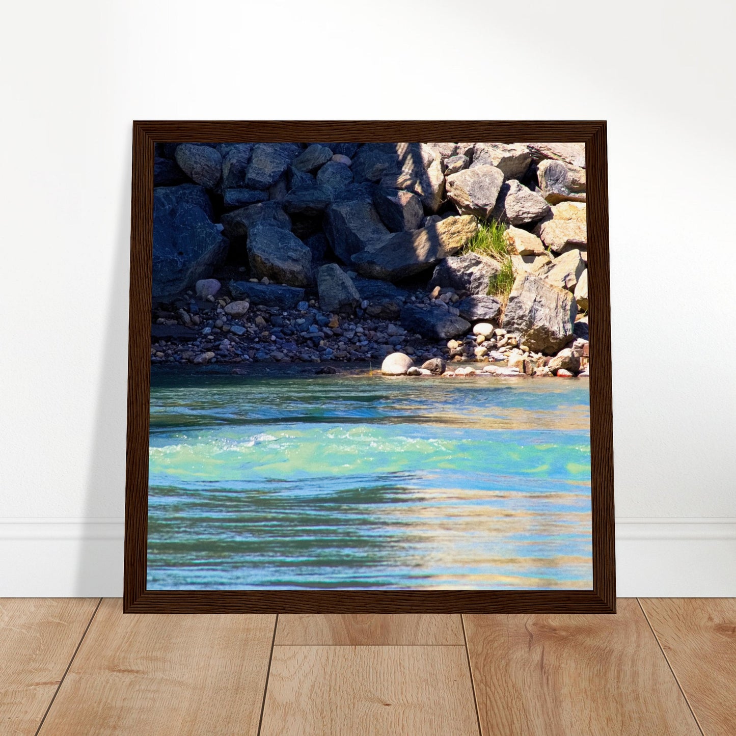 Rapids - Wooden Framed Poster