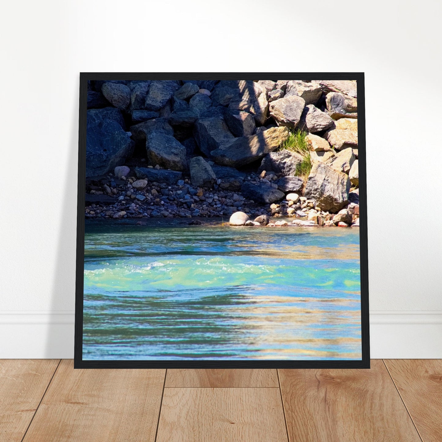 Rapids - Wooden Framed Poster