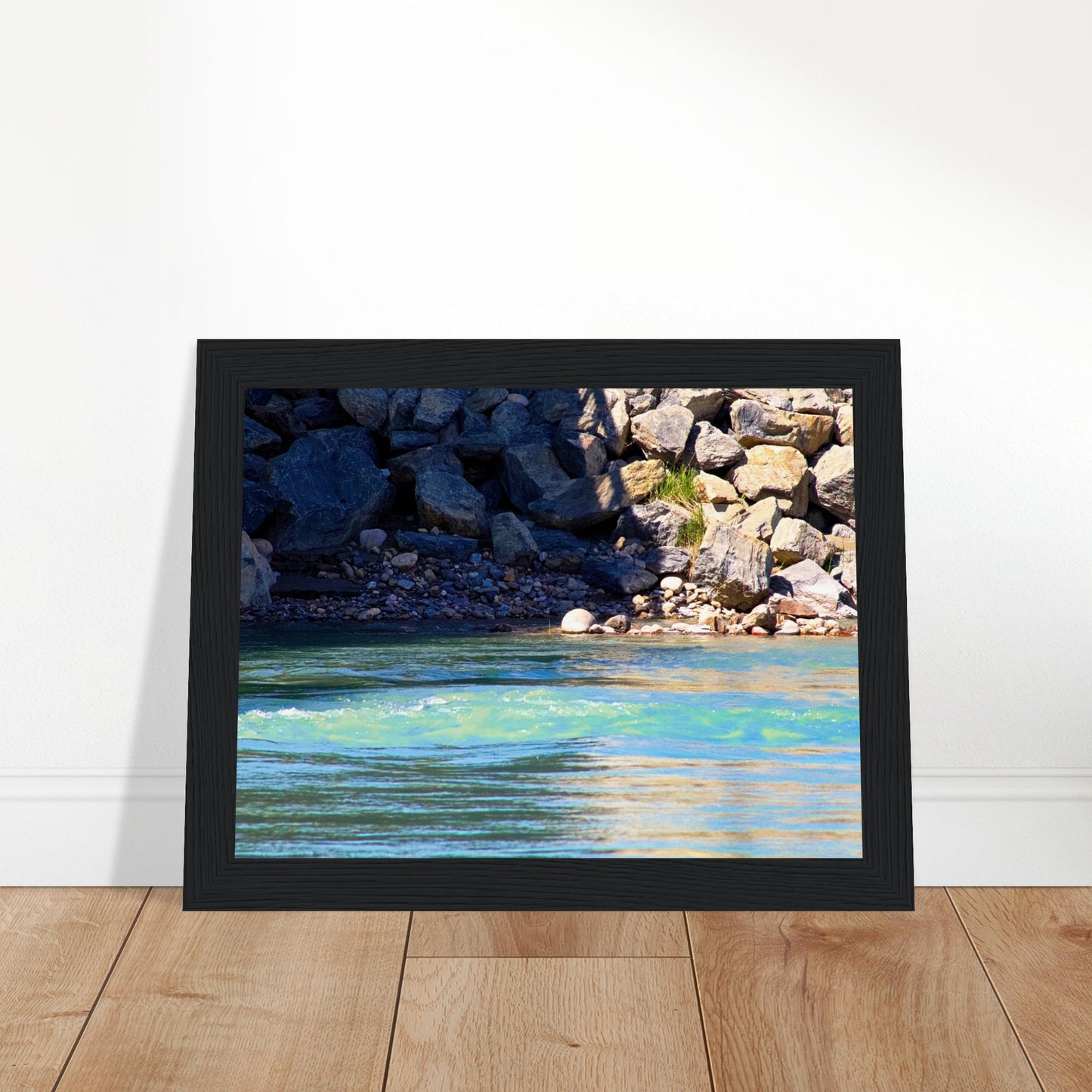 Rapids - Wooden Framed Poster