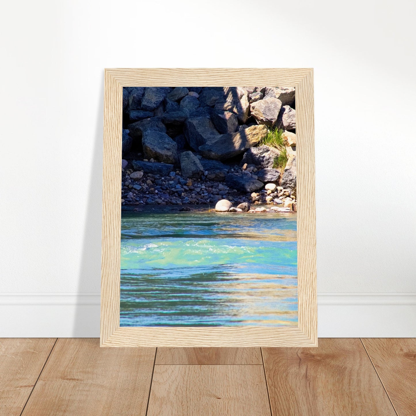 Rapids - Wooden Framed Poster