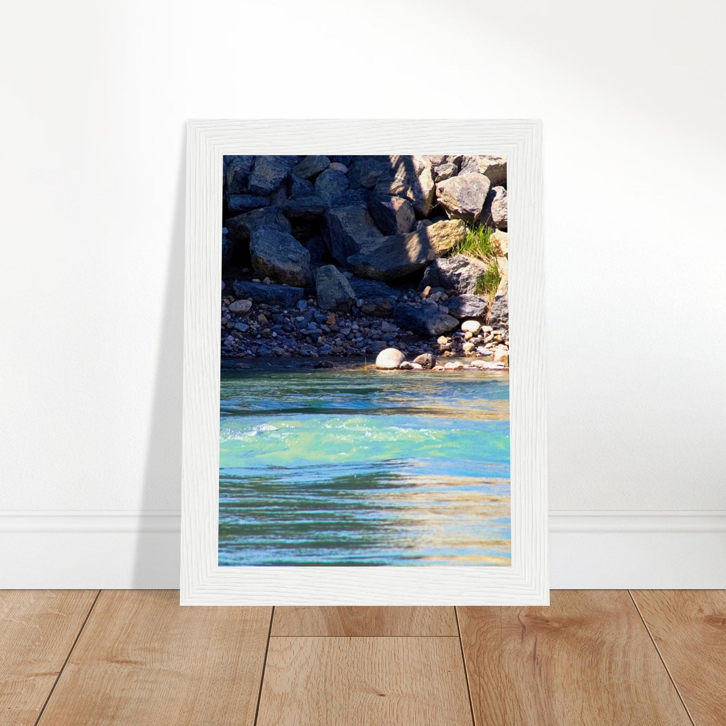 Rapids - Wooden Framed Poster