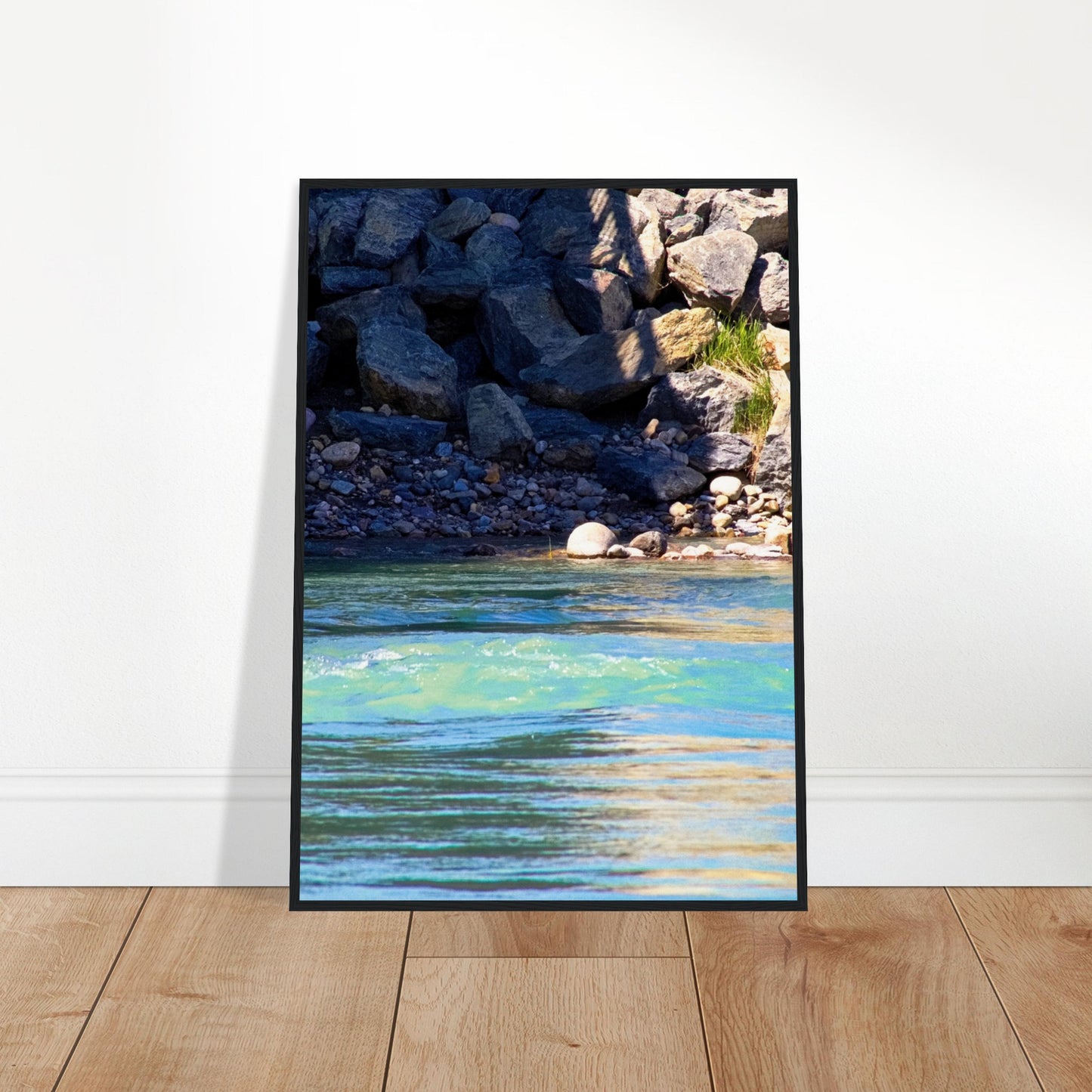 Rapids - Wooden Framed Poster