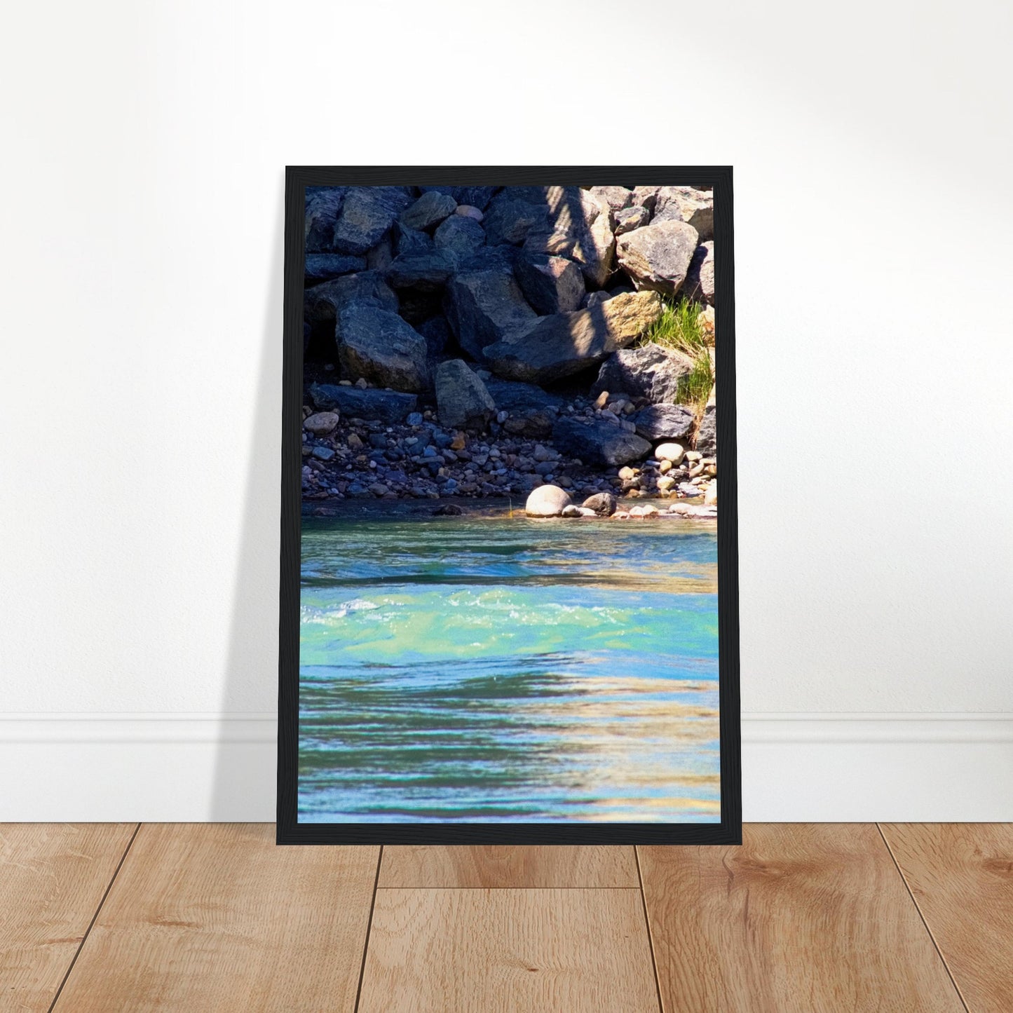 Rapids - Wooden Framed Poster